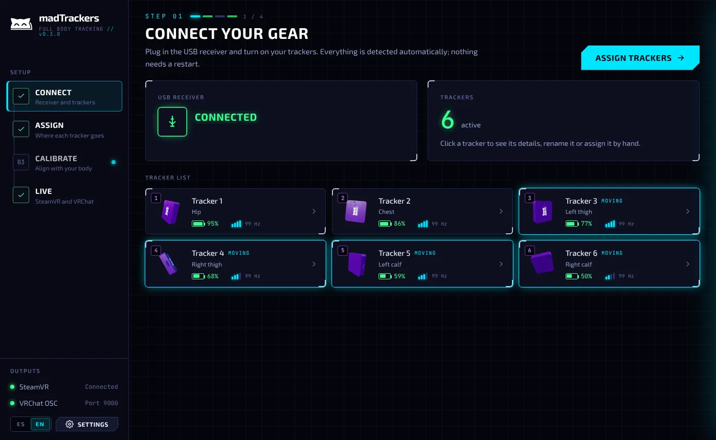 Step 01: connect your gear